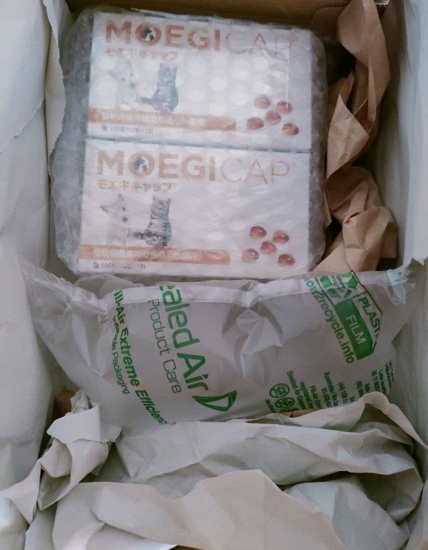 モエギキャップ 100粒*2個 犬猫サプリメント*新品*賞味期限:2027.06