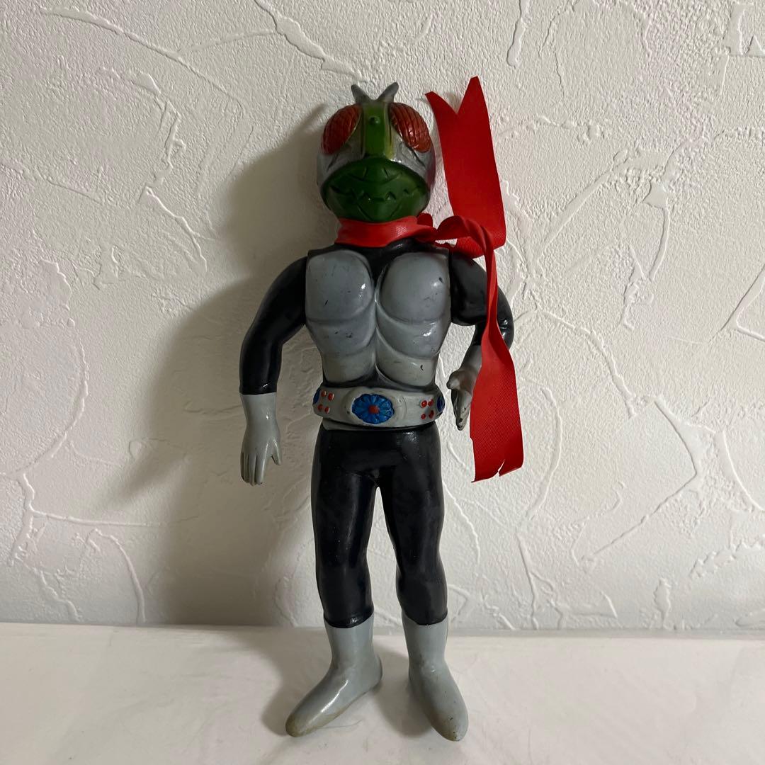 ⚠️激レア・当時物　仮面ライダー　無版権　パチソフビ　昭和レトロ