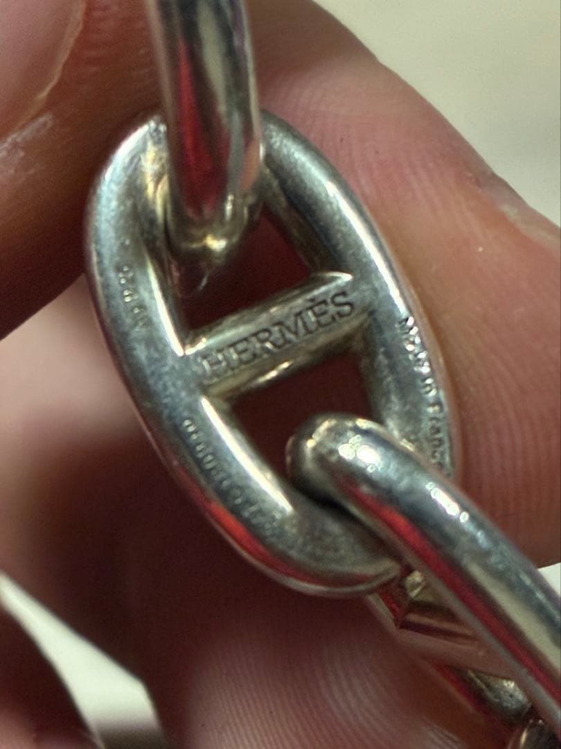 HERMES エルメス シェーヌダンクル GM ブレスレット 13コマ