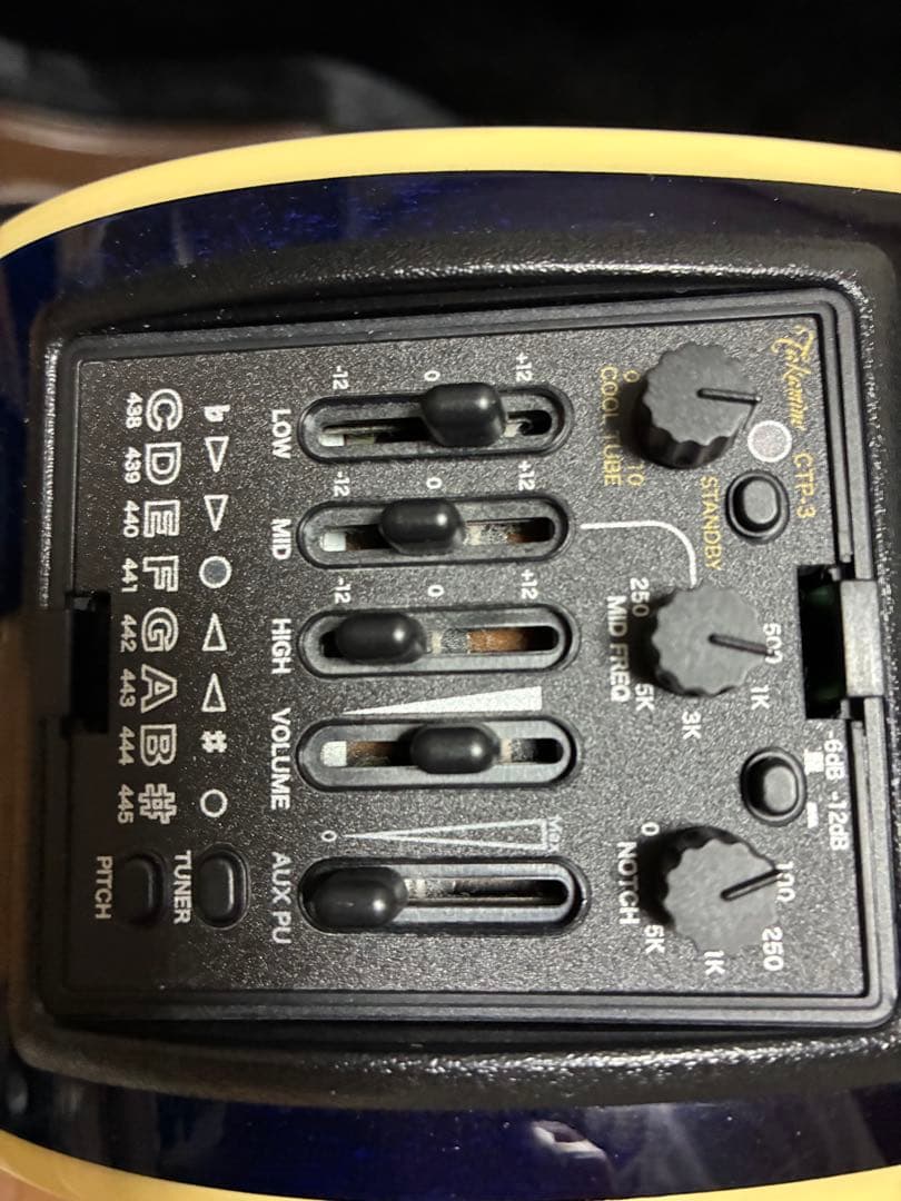 美品 Takamine タカミネ ギター TDP500-6 DBS 長渕剛