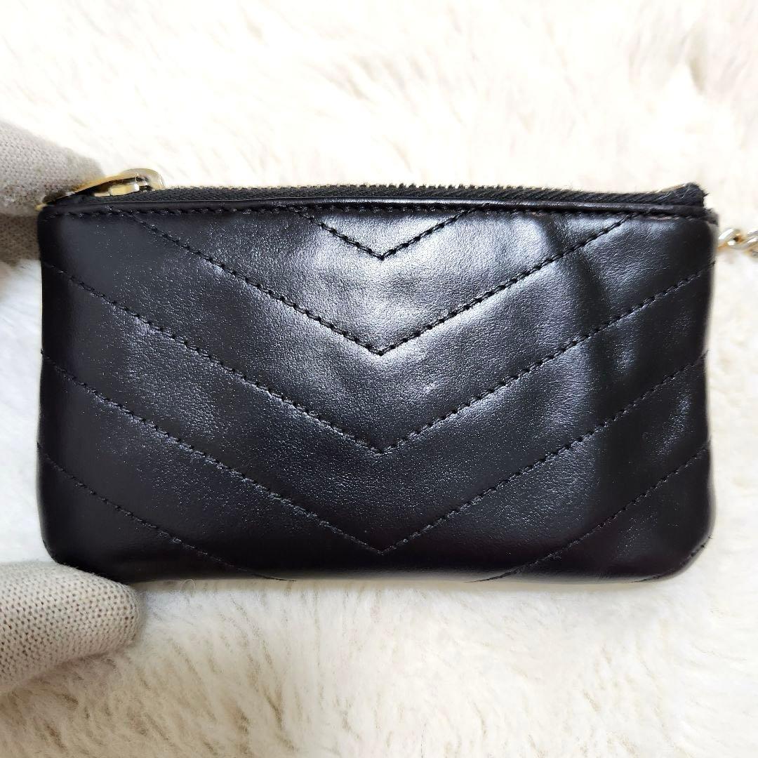 ✨極美品　付属品あり✨サンローラン　ケース　キーリング　カサンドラ　レザー