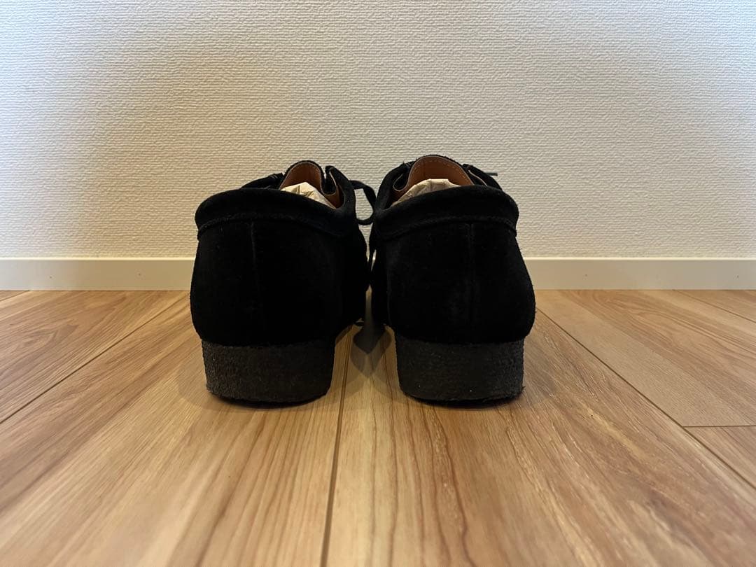 ロイドフットウェア　黒 スエード モカシン シューズ