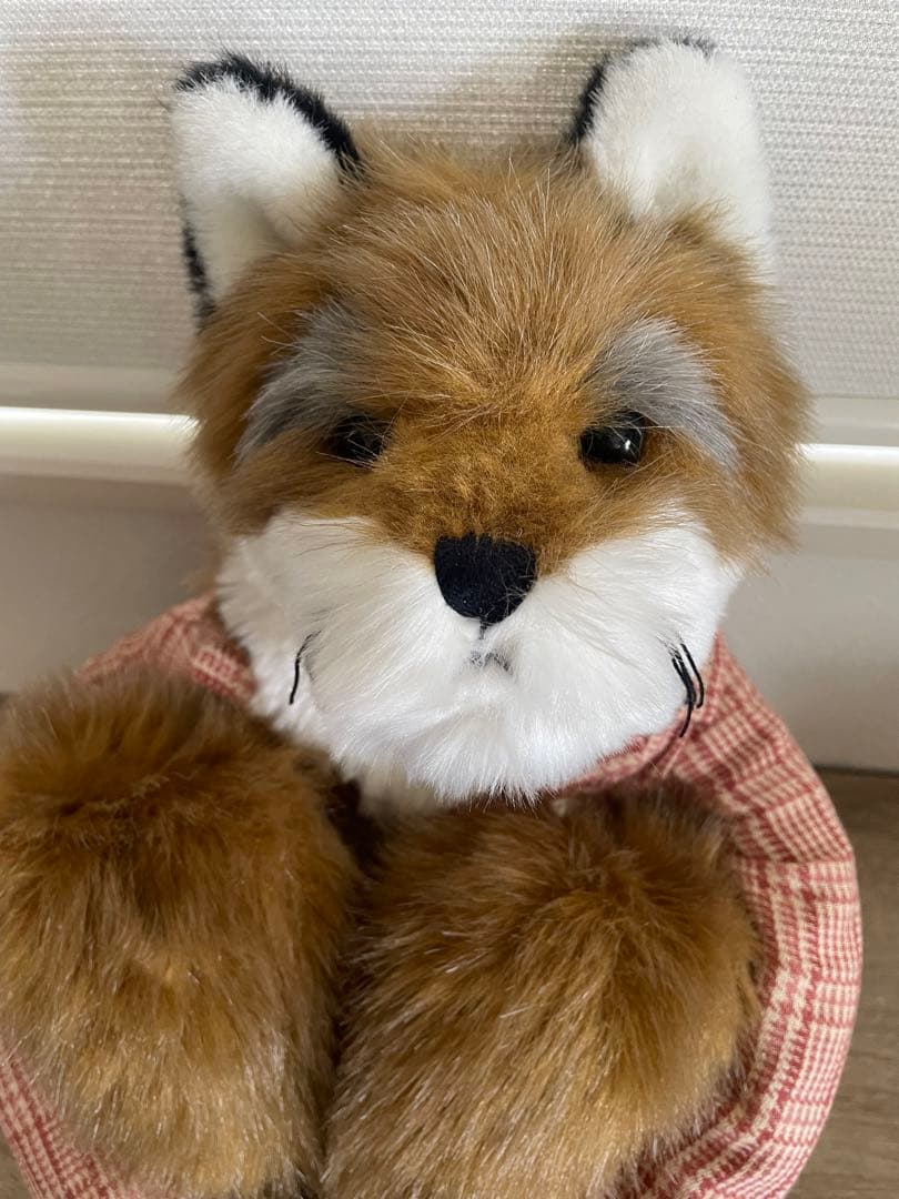 足長キツネ　ドアストッパーぬいぐるみ
