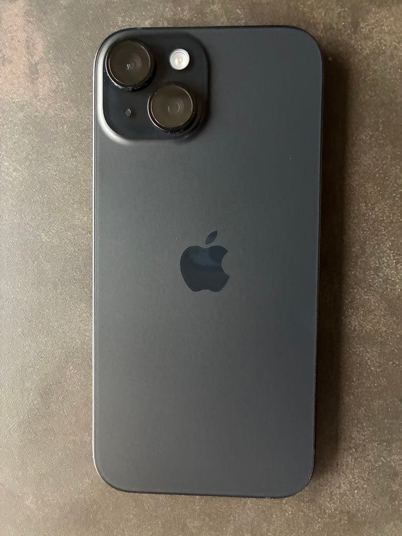 Apple iPhone 15 ブラック 128GB 本体　箱付　SIMフリー