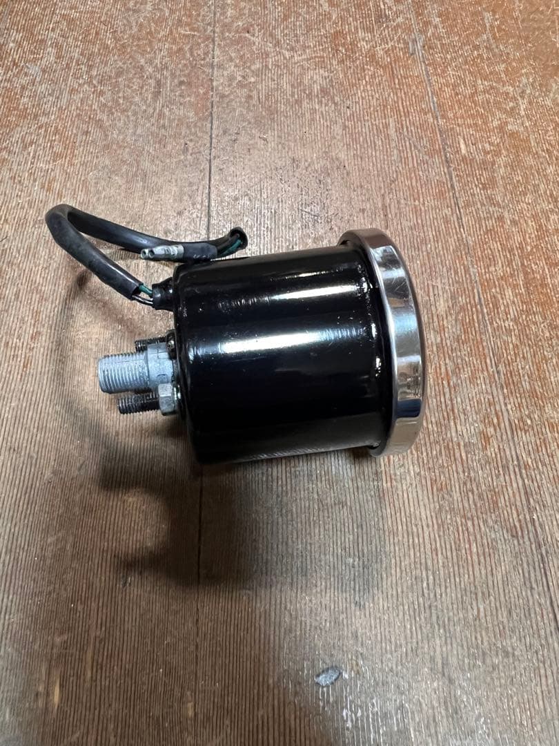 廃盤DAYTONAタコメーター機械式60mmブラック黒SR400等に