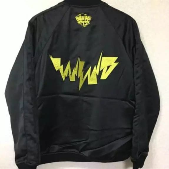 L ) 未使用 でんぱ組 黄 スカジャン ブルゾン ジャケット 成瀬瑛美