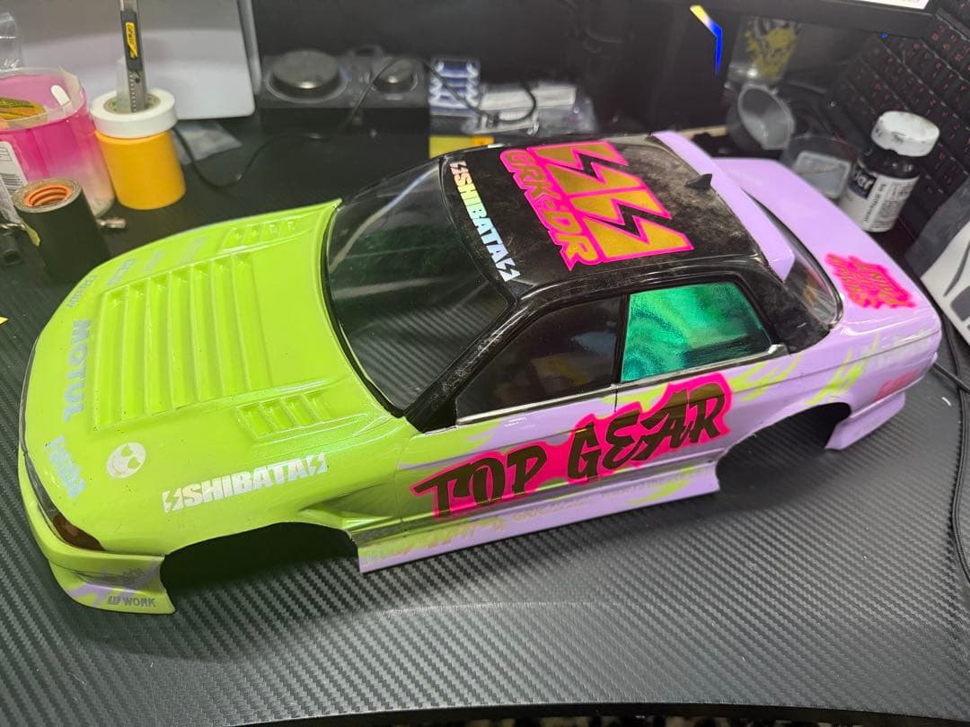 価格改定PANDRA RCあ〜ぼ〜ムーンR32ベースオリジナルボディー