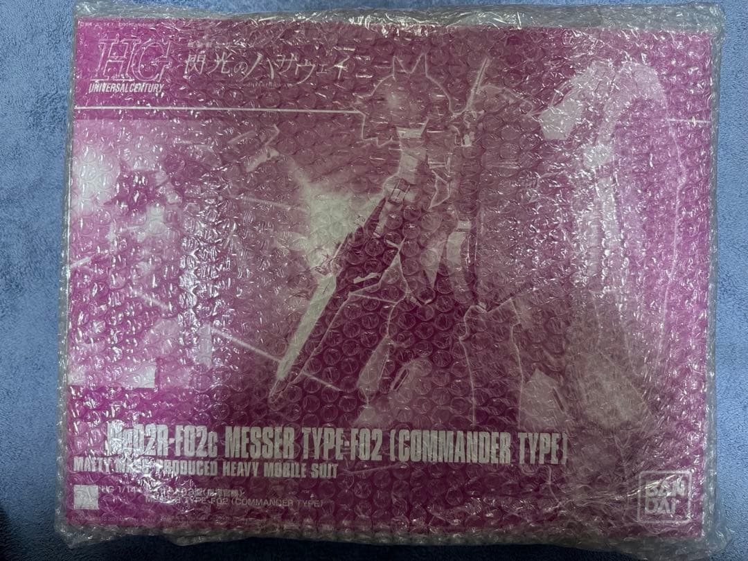 未組立 HG 閃光のハサウェイ Me02R メッサーF02C (指揮官タイプ）