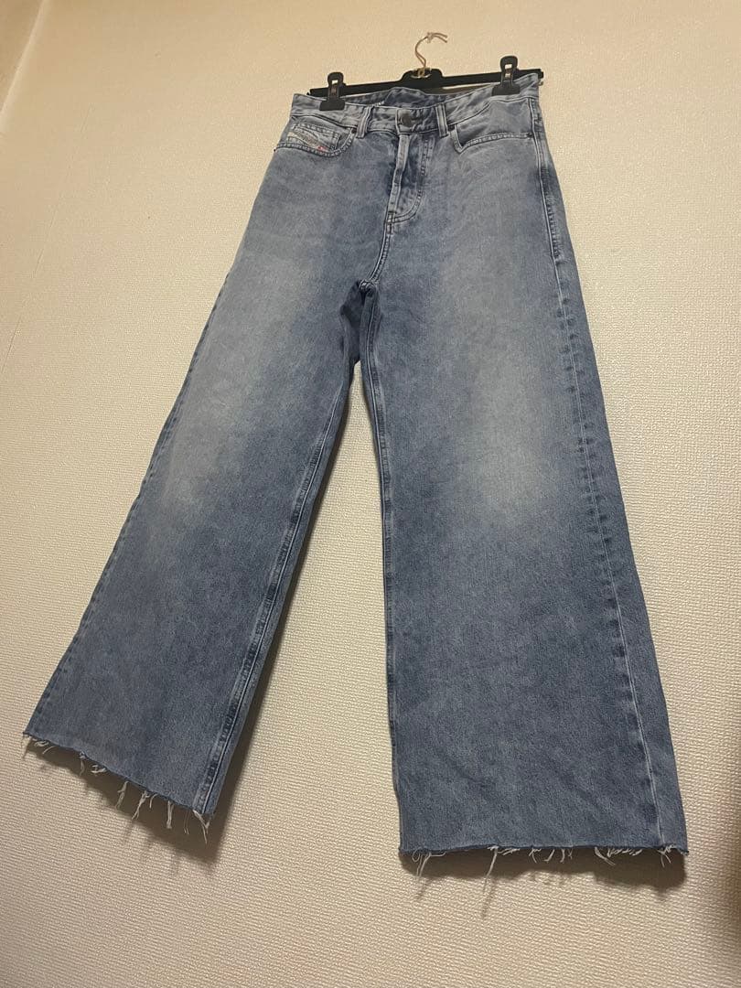 DIESEL ．d-sire, バギー デニムパンツ。W 26