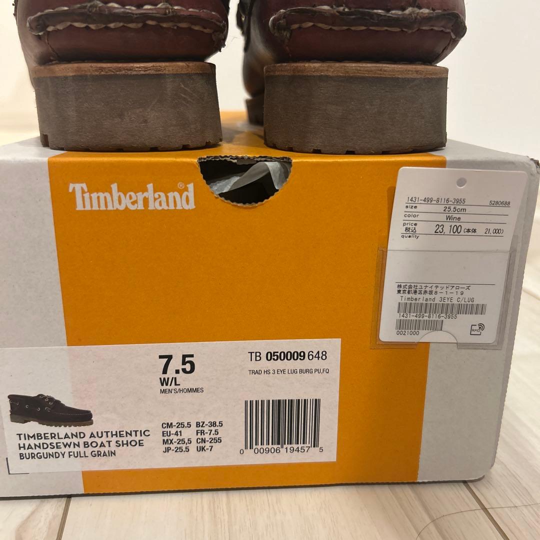【美品】Timberland 3Eye Classic Lug 50009