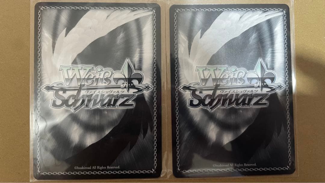 ヴァイスシュヴァルツ ノゲノラ 敢闘賞 タイトルカップ 2枚セット