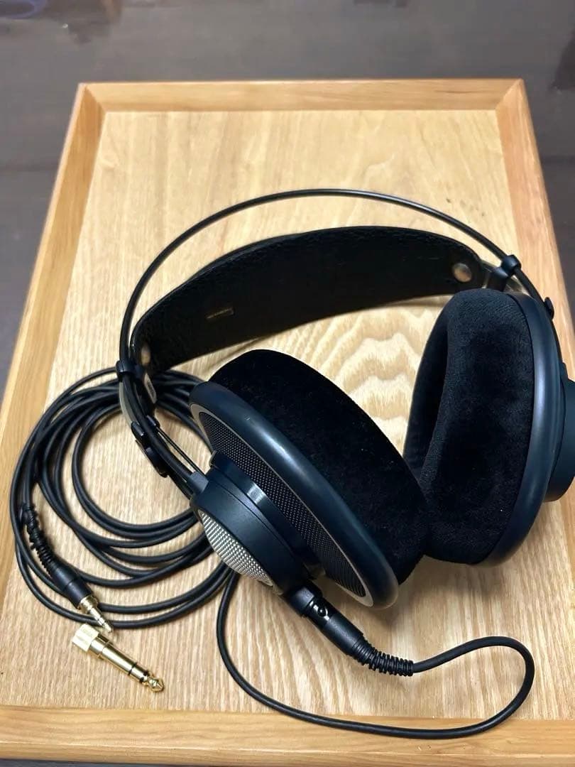 AKG アーカーゲー K702 開放型ヘッドホン、 リケーブル可能