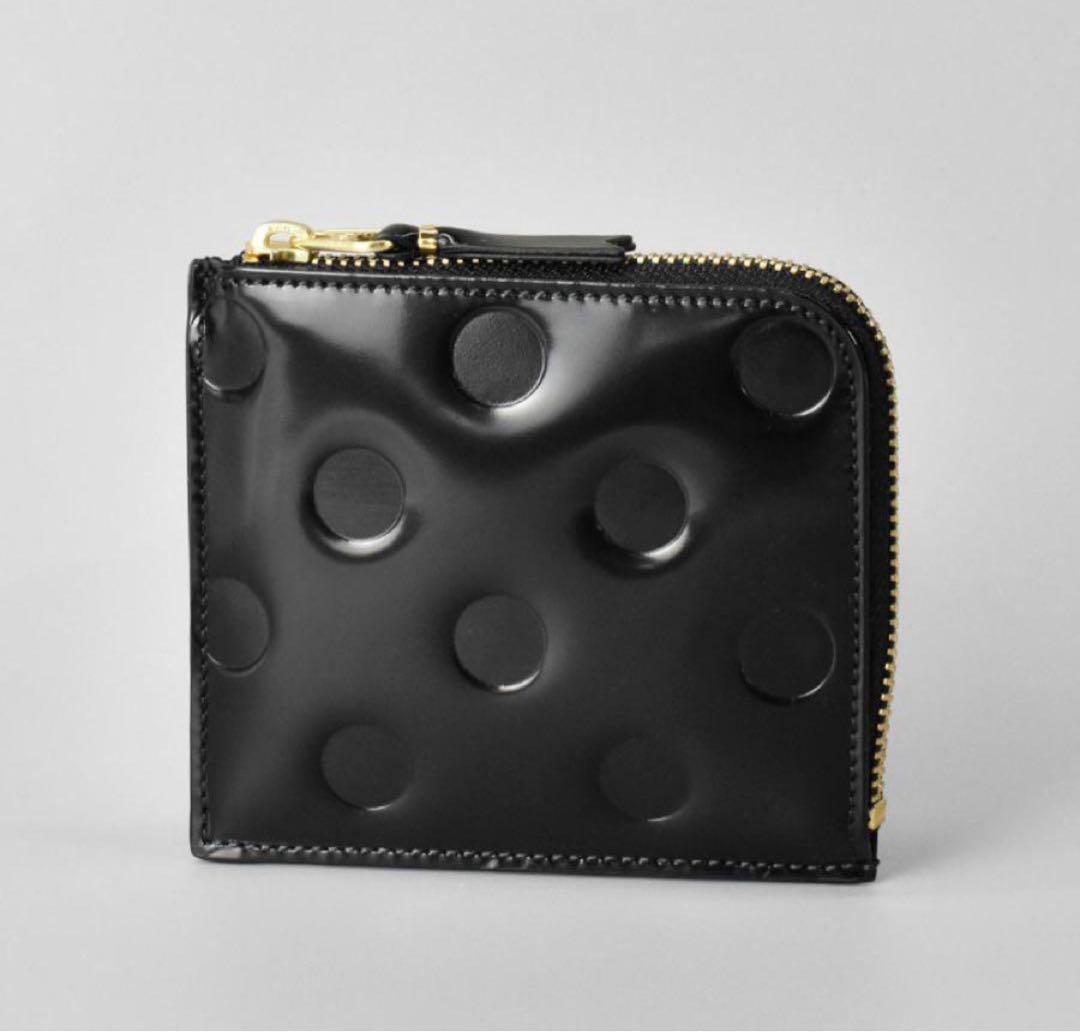 j*i様 新品 コムデギャルソン財布ドットL字 黒