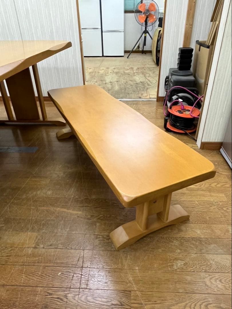 ベンチタイプ 6人掛け ニトリ ダイニング テーブル ベンチセット