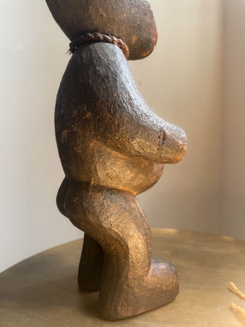 カメルーン ブル族 儀式 猿 木彫り アンティーク