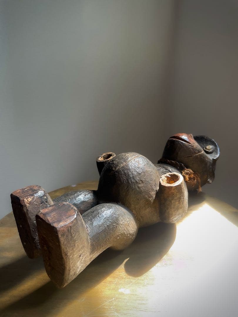 カメルーン ブル族 儀式 猿 木彫り アンティーク