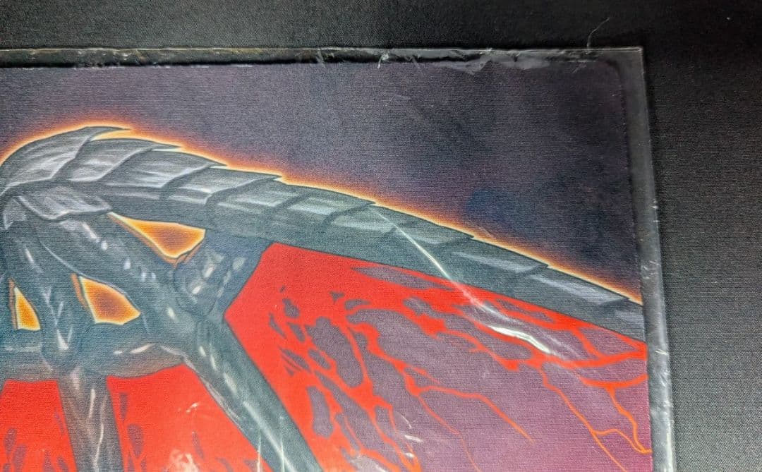 遊戯王 真紅眼の黒星竜 プレイマット 真紅眼の黒竜 公式 韓国