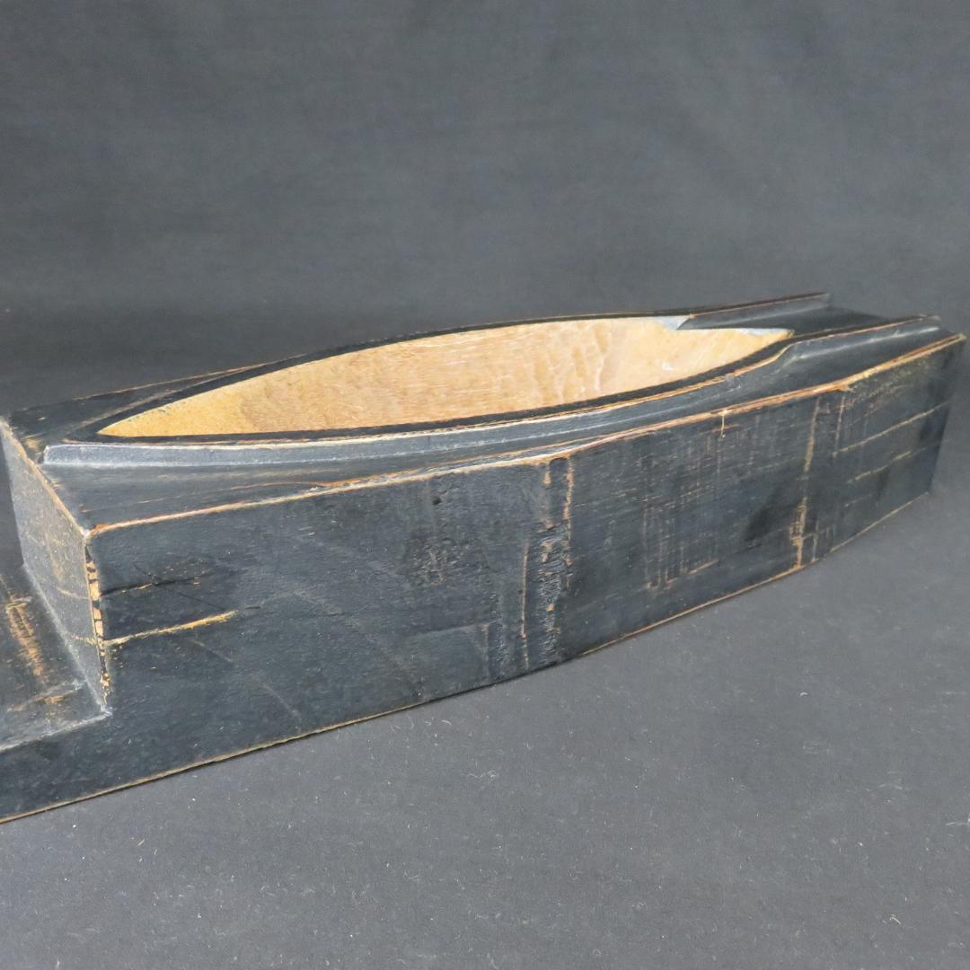 薬研 木製 江戸 明治 大正 和製アンティーク 古道具