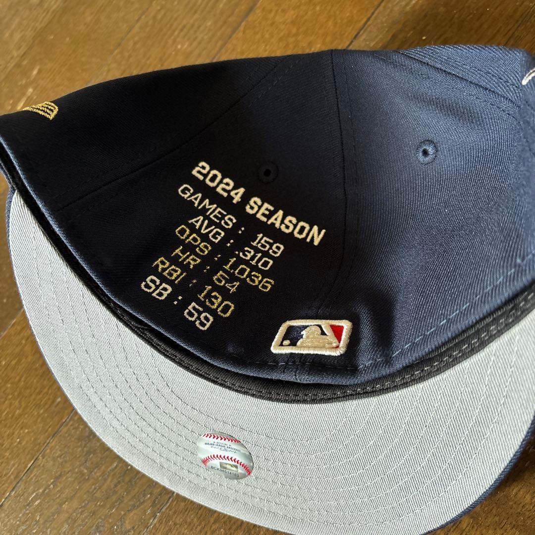 New Era 59FIFTY ネイビー大谷翔平ドジャースニューエラキャップ