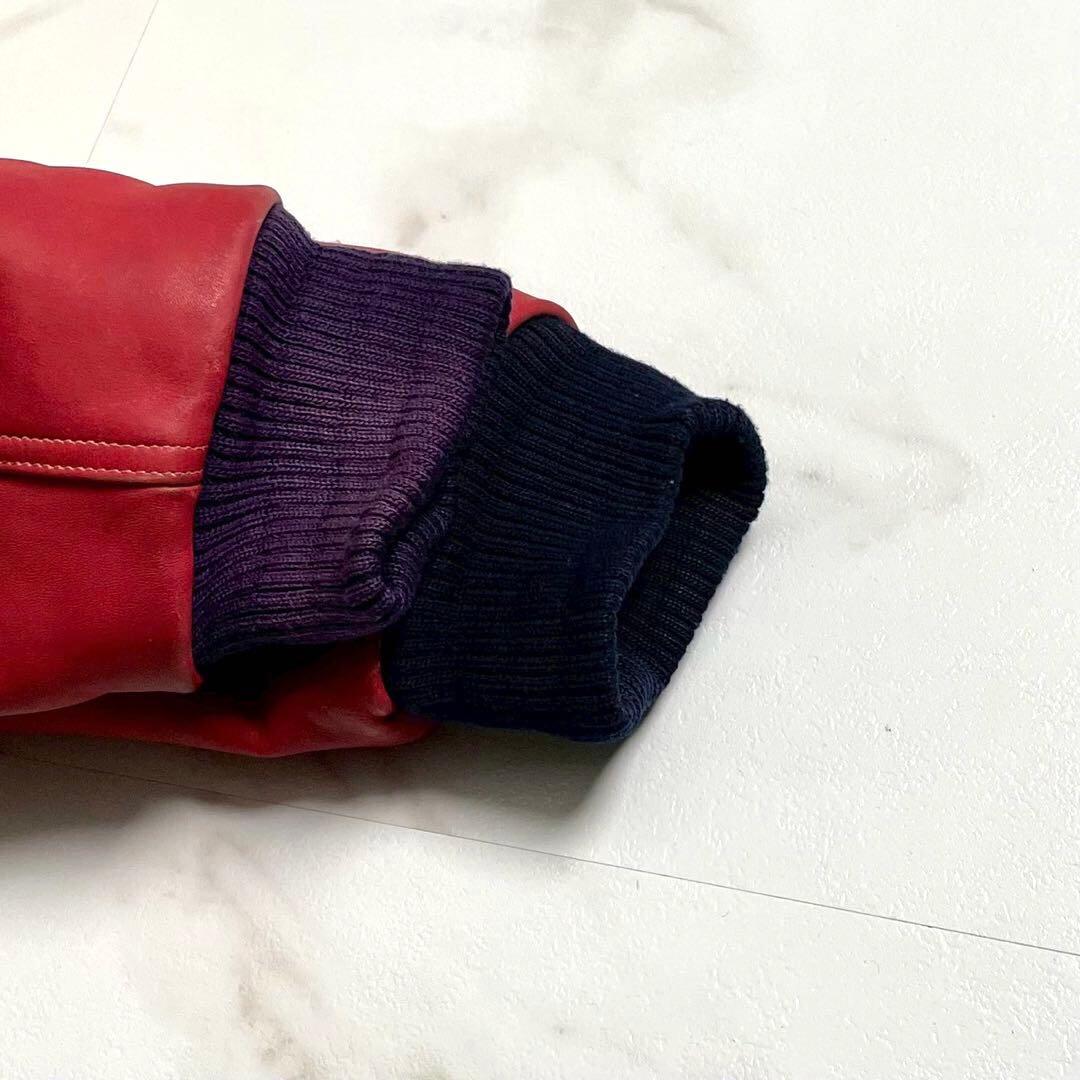 【美品・XL✨】BATES 3way ライダースジャケット ワッペン ライナー