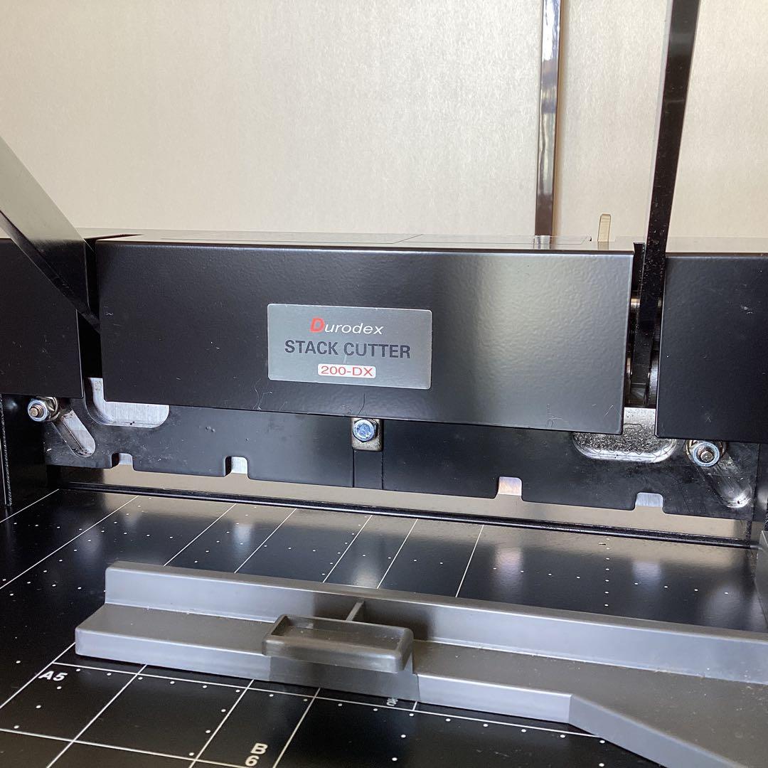 Durodex スタックカッター 200DX A4対応 手動式裁断機 黒