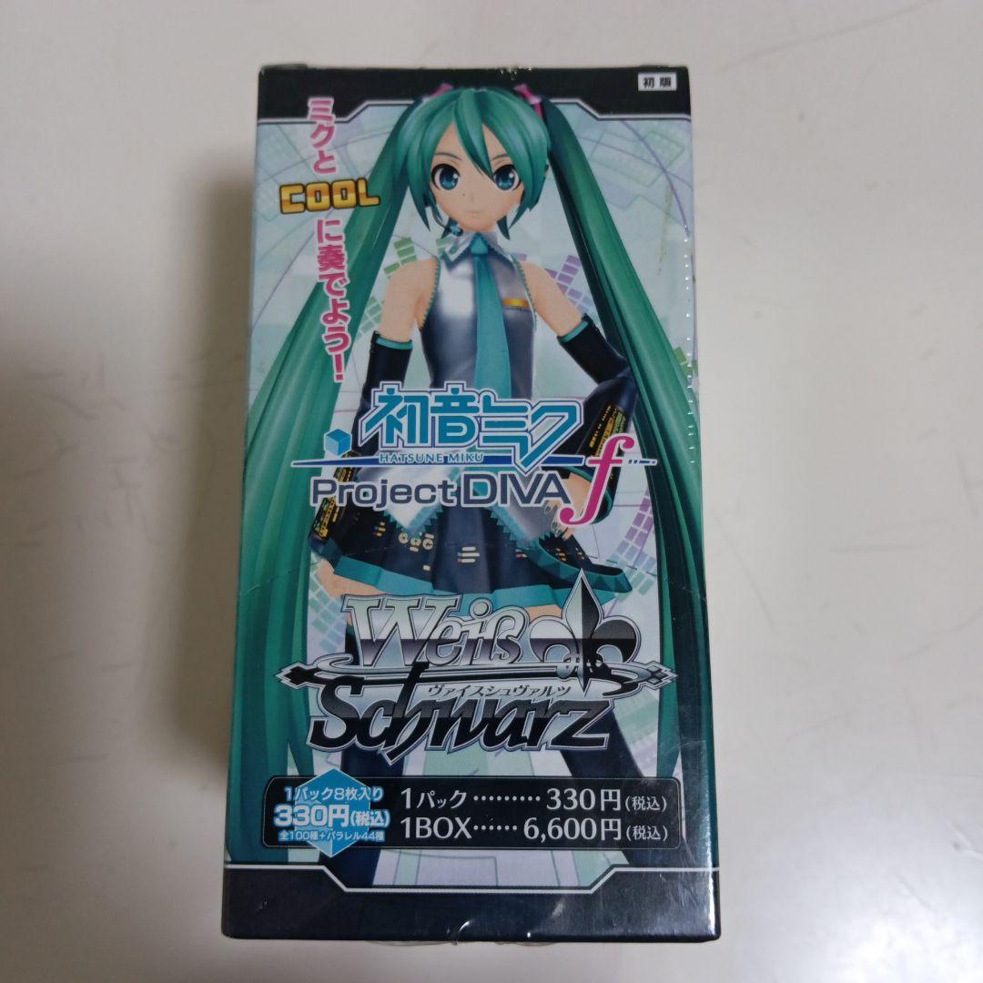 ［希少］初音ミク Project DIVA f ヴァイスシュヴァルツ1BOX