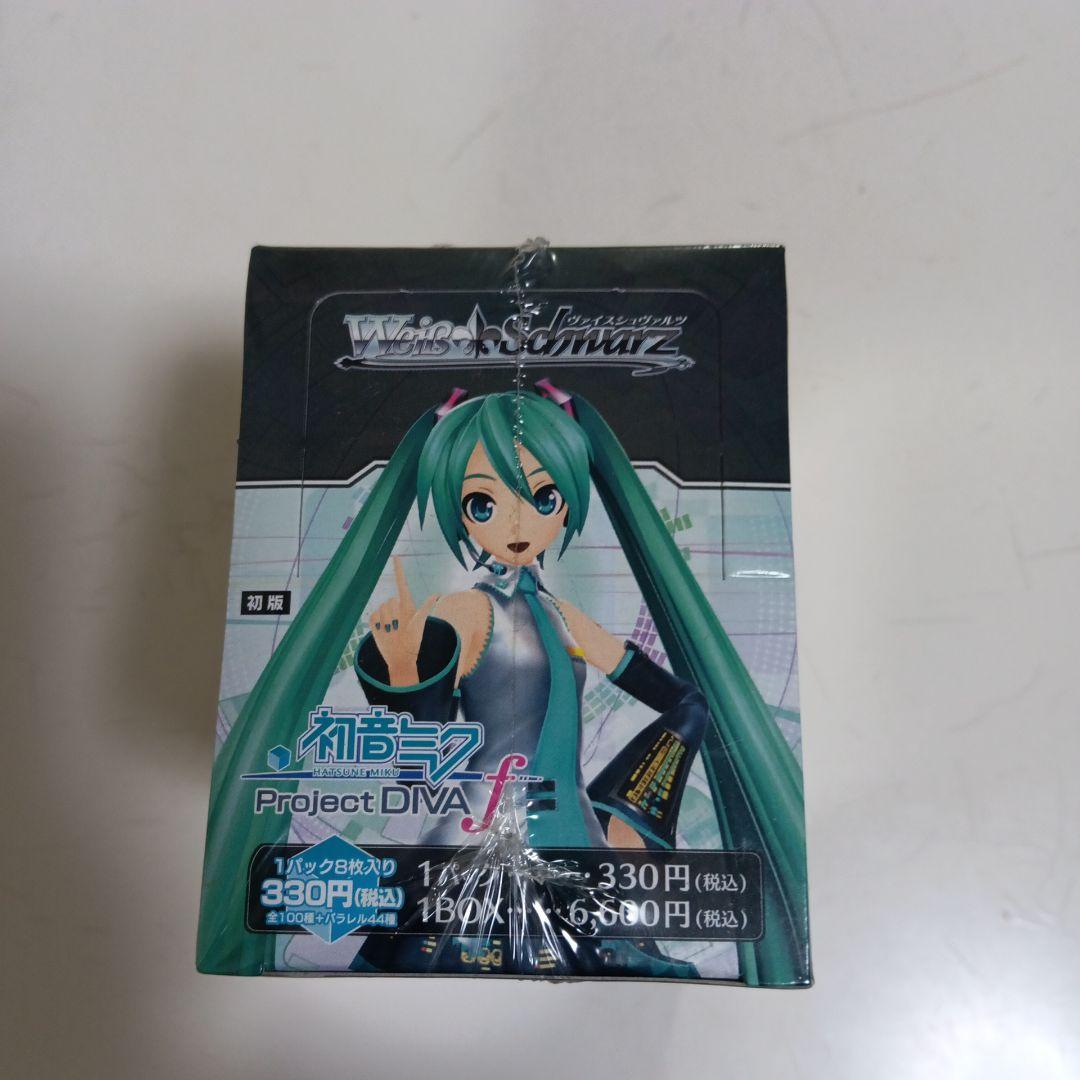 ［希少］初音ミク Project DIVA f ヴァイスシュヴァルツ1BOX