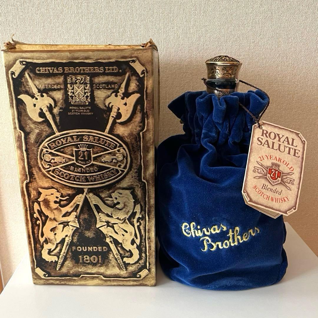 【未開栓】  SALUTE ロイヤルサルート　21年 青