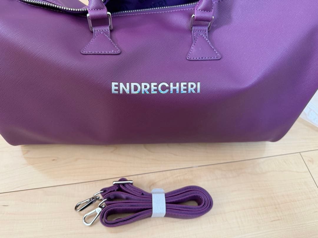 ENDRECHERI ボストンバッグ　ショルダーストラップ付き
