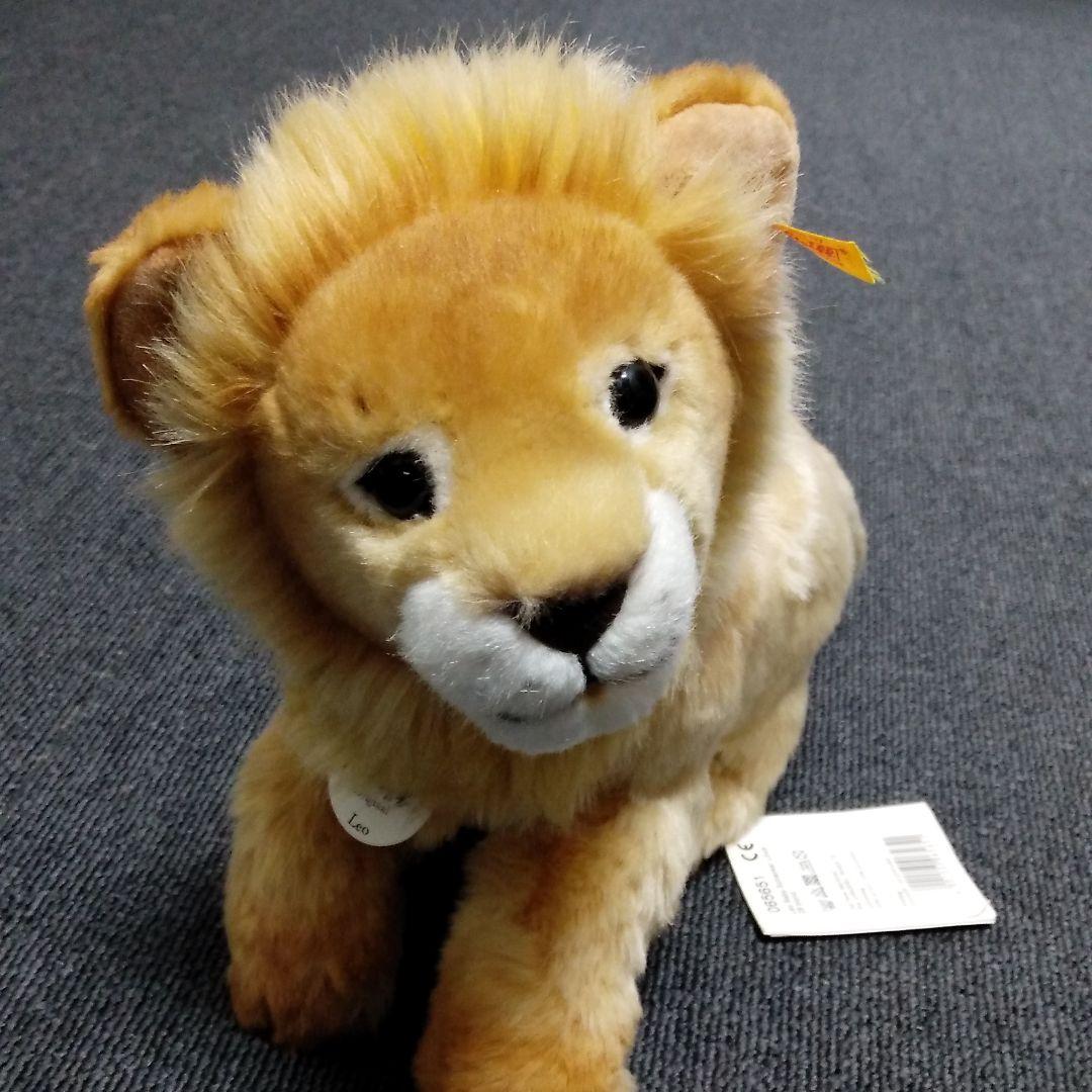 シュタイフ社　ベビーライオンのレオ-28cm テディーベア