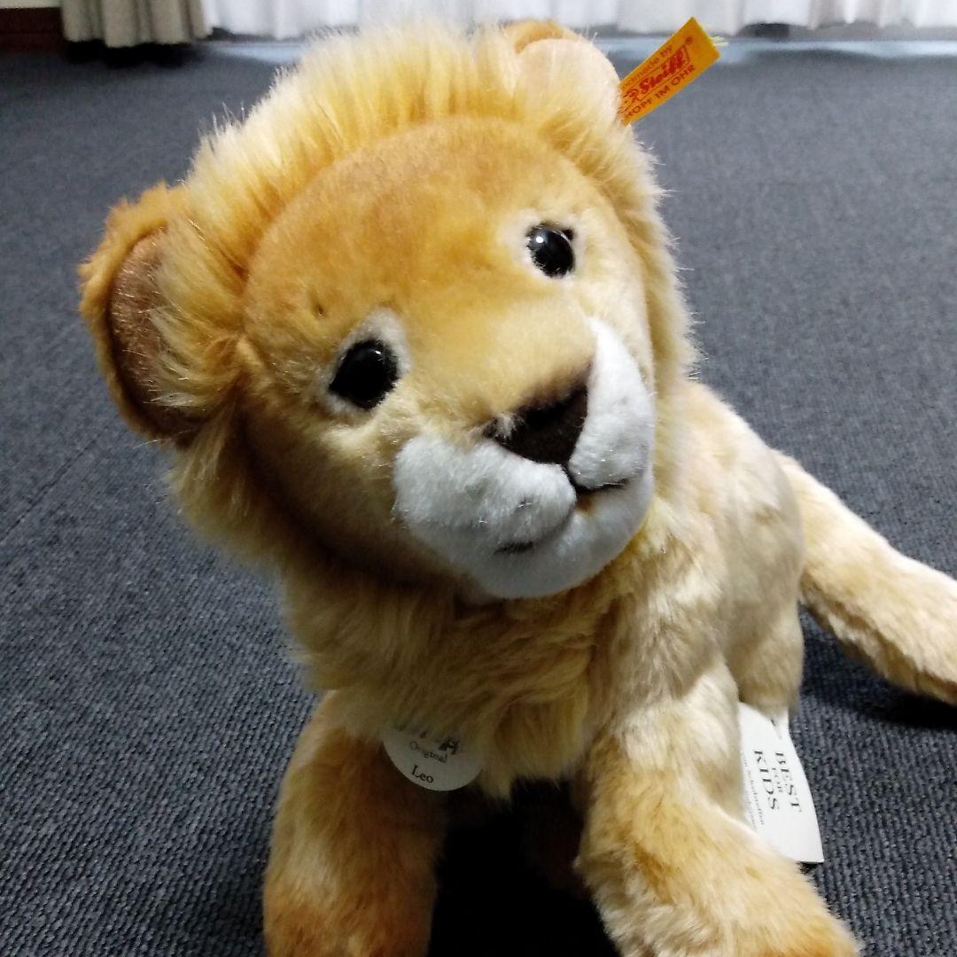シュタイフ社　ベビーライオンのレオ-28cm テディーベア