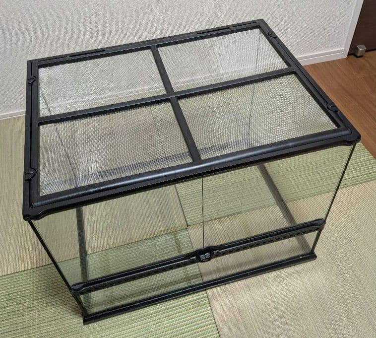 【美品 クリーンアップ済み】グラステラリウム 6045 爬虫類ケージ