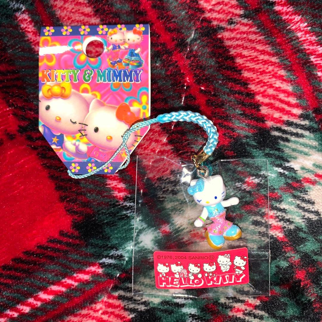 2004 KITTY&MIMMY ミミィ 根付 根付け 足長 脚長