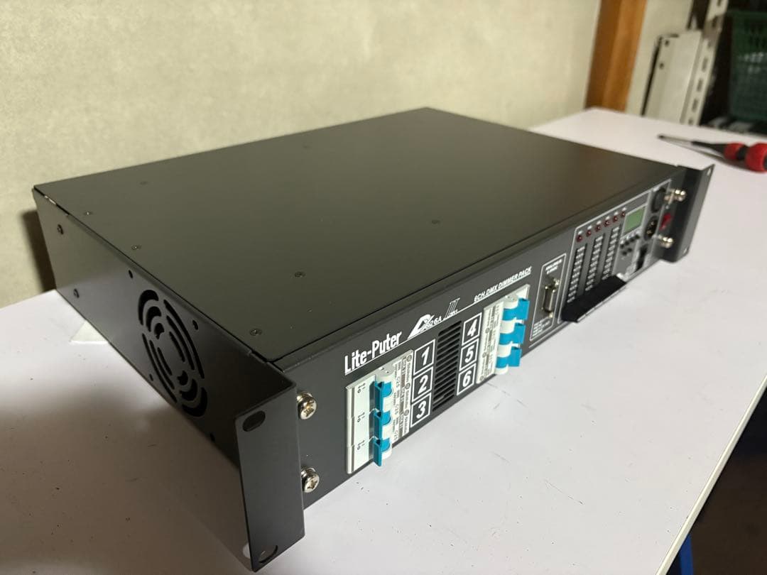 Lite-Puter DX-626AⅡ DMX ディマーユニット　舞台照明