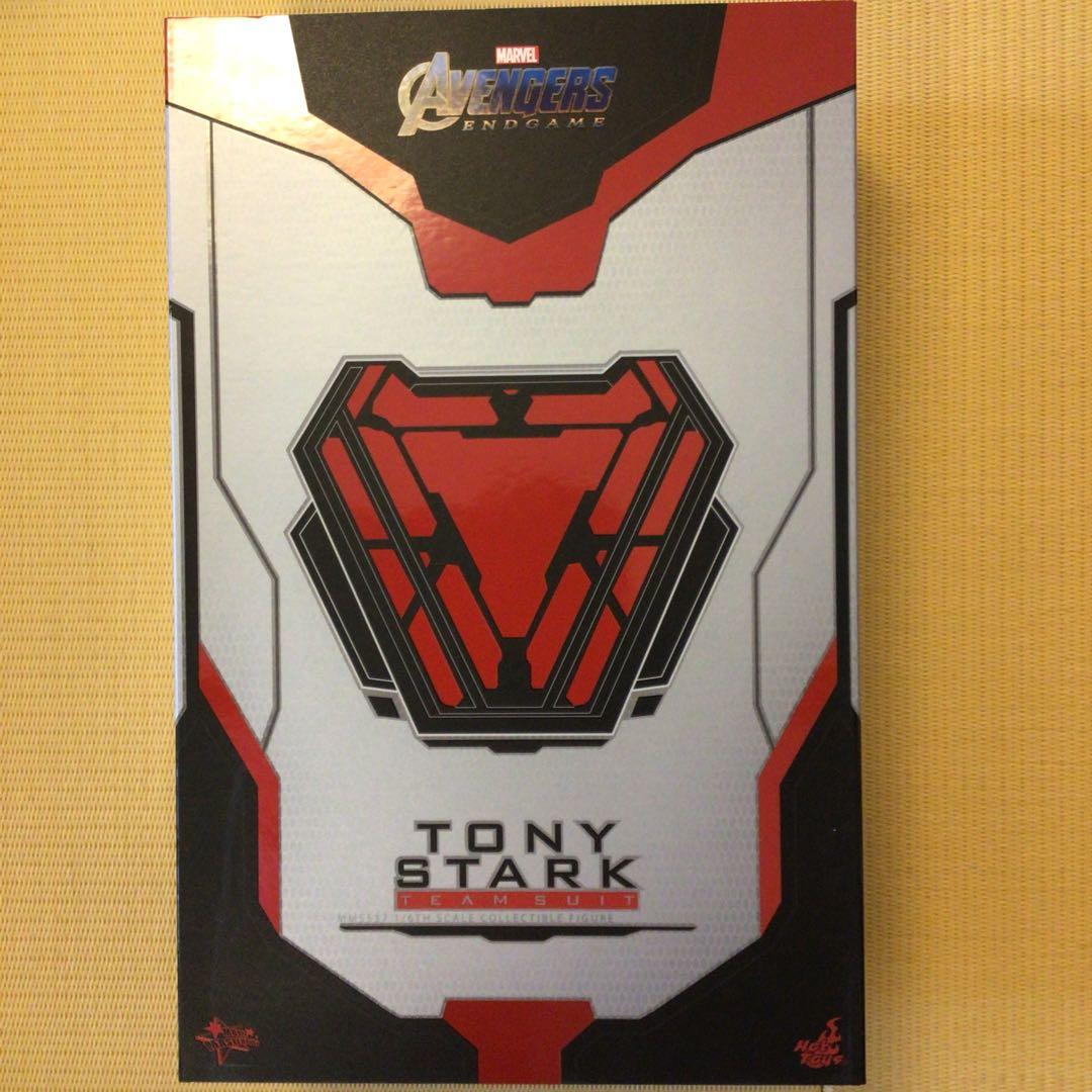 ホットトイズ　アヴェンジャーズエンドゲーム　トニースタークチームスーツver