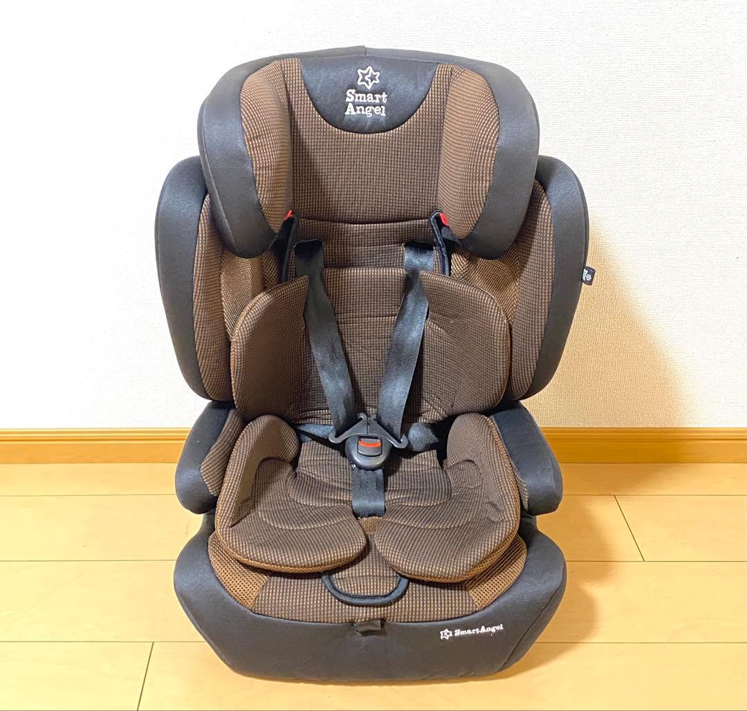 Smart Angel ハーネスジュニア　ジュニアシート FIX-BR ブラウン
