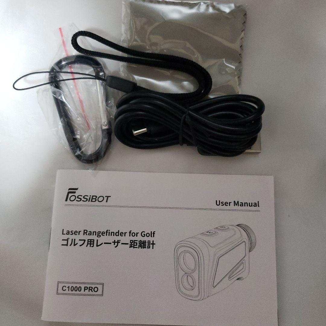 FOSSiBOT ゴルフ用レーザー距離計 C1000 PRO