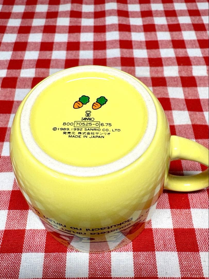 激レア　1992年　サンリオ　初期　ポチャッコ　マグカップ　平成レトロ　90年代
