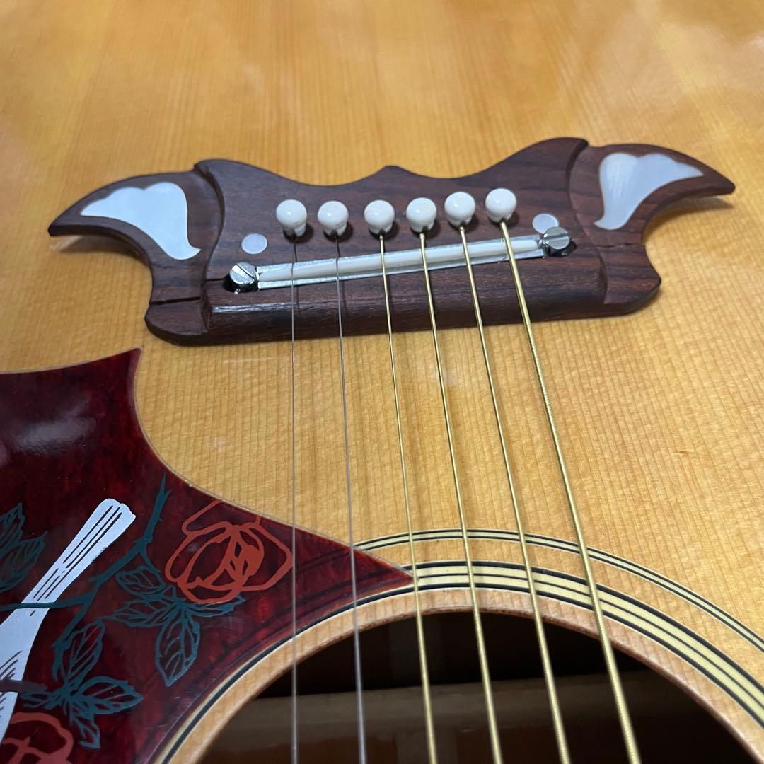 希少 Maya ハミングバード 日本製 マヤ アコースティックギター アコギ