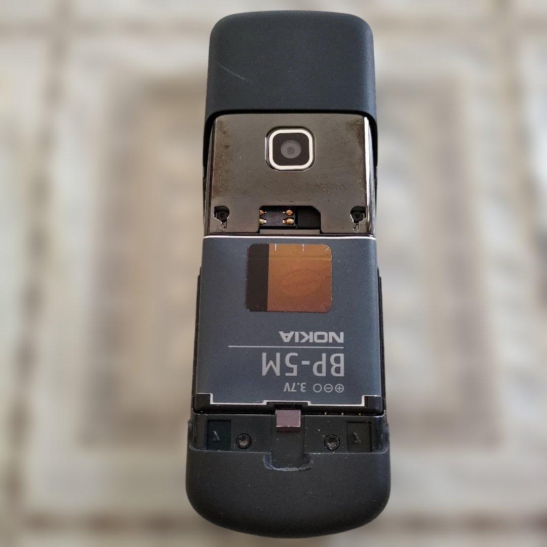 ノキアNOKIA　スライド式携帯電話『8600d』ドイツ製 純正バッテリー付