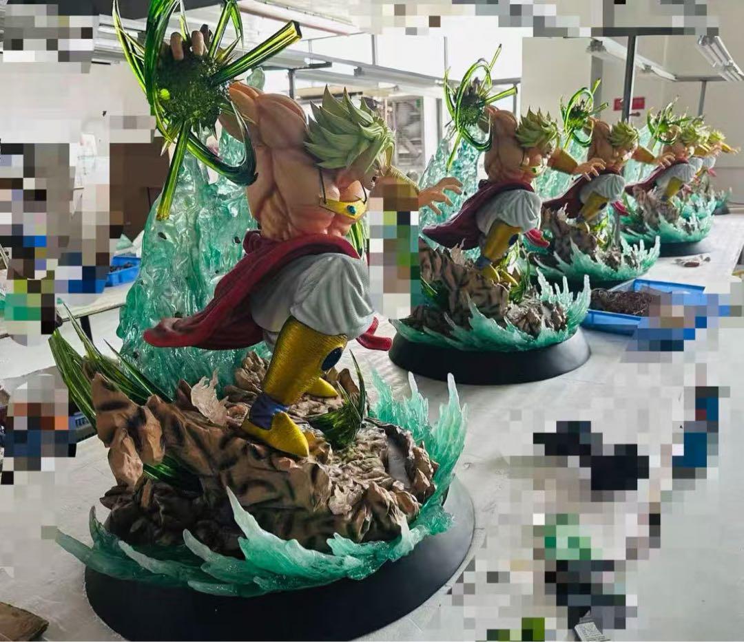 ドラゴンボール ブロリー ガレキ ガレージキット スタチュー X④⑥