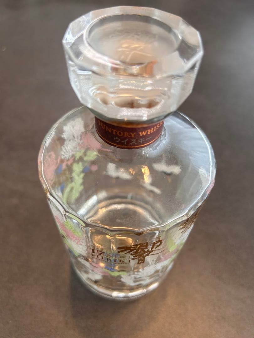 サントリーウイスキー 響 17年 意匠ボトル 白鷺 コレクション 空瓶