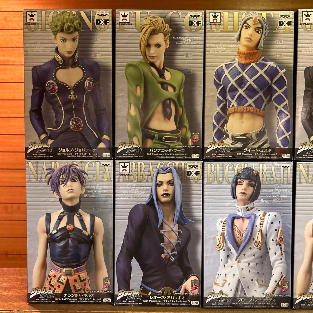 ジョジョ 第五部 黄金の風 ブチャラティチーム ノーマル&ブラックカラーver.