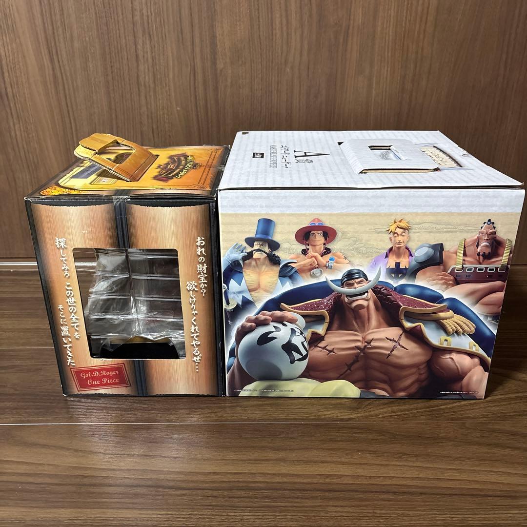 一番くじ　ワンピース　ロジャー　白ひげ　フィギュア　2点セット　まとめ売り