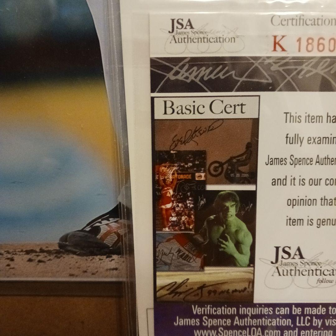 ダルビッシュ　直筆サイン　フォト　JSA証明書　鑑定証