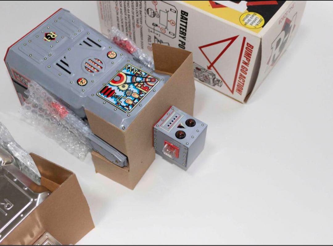 R-1 ロボット ブリキおもちゃ　電動歩行 大型ロボットR-1