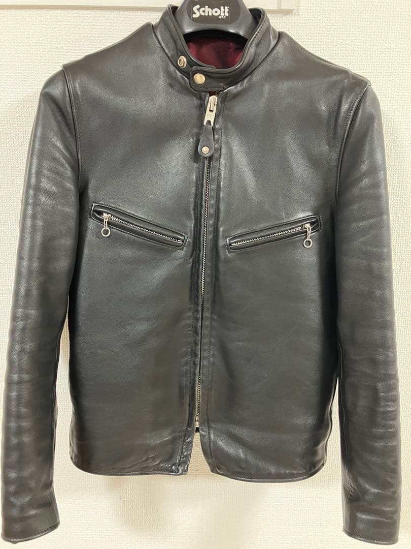 schott 641xx ライダースジャケット 34