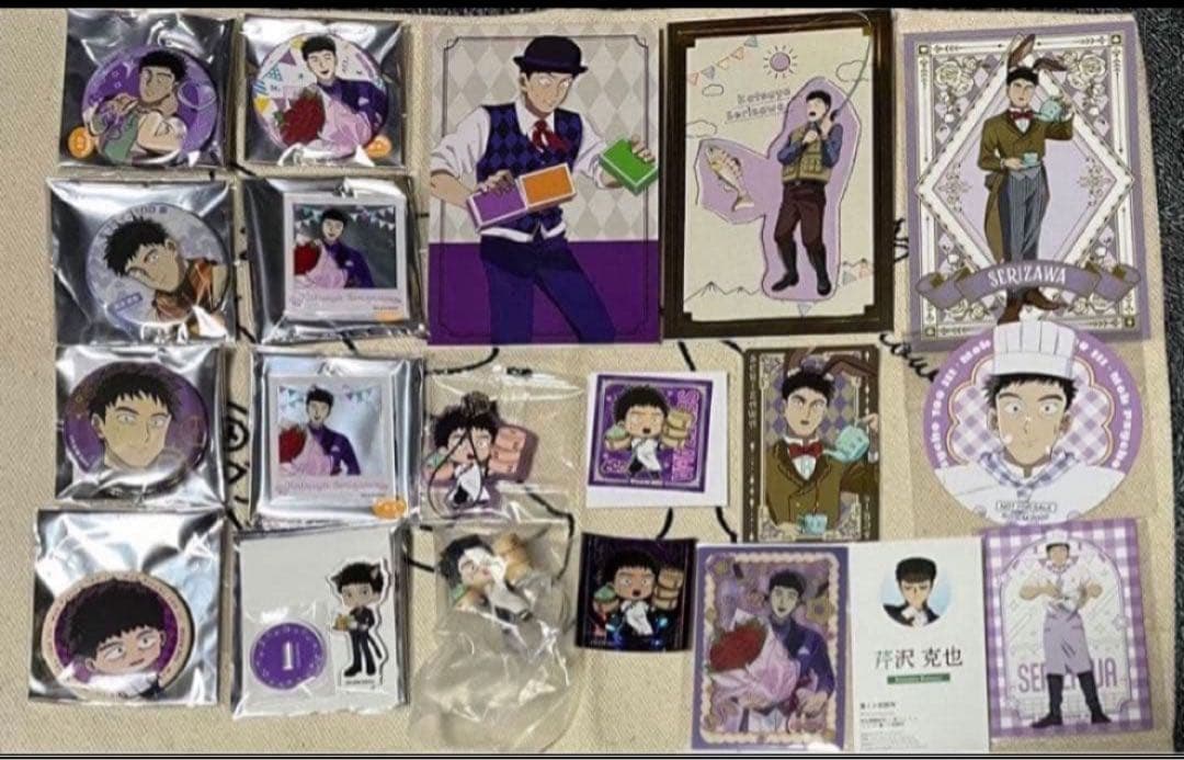 【最終価格】モブサイコ100III グッズまとめ売り エクボ テル 芹沢 ショウ