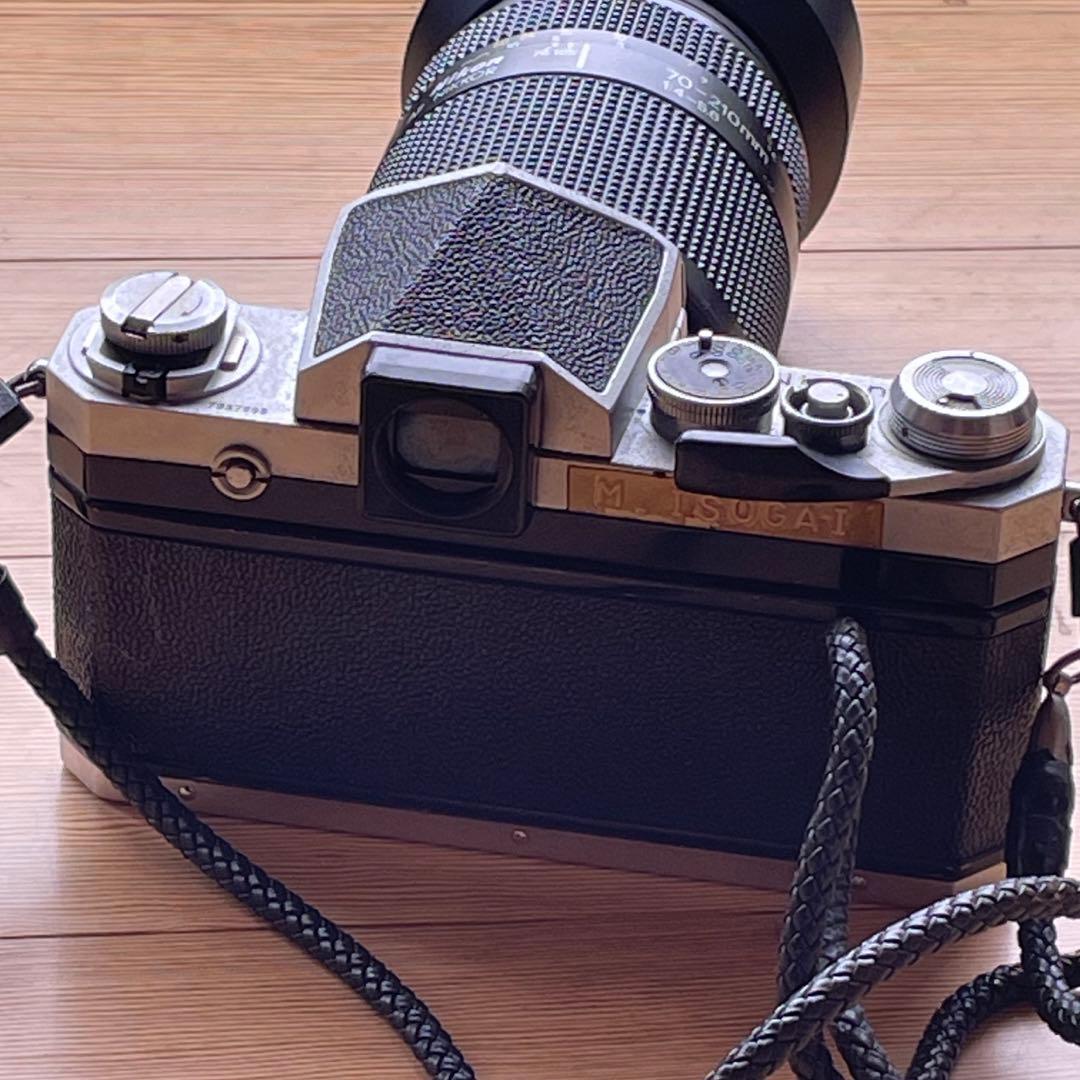 Nikon F カメラ　AF NIKKOR レンズ