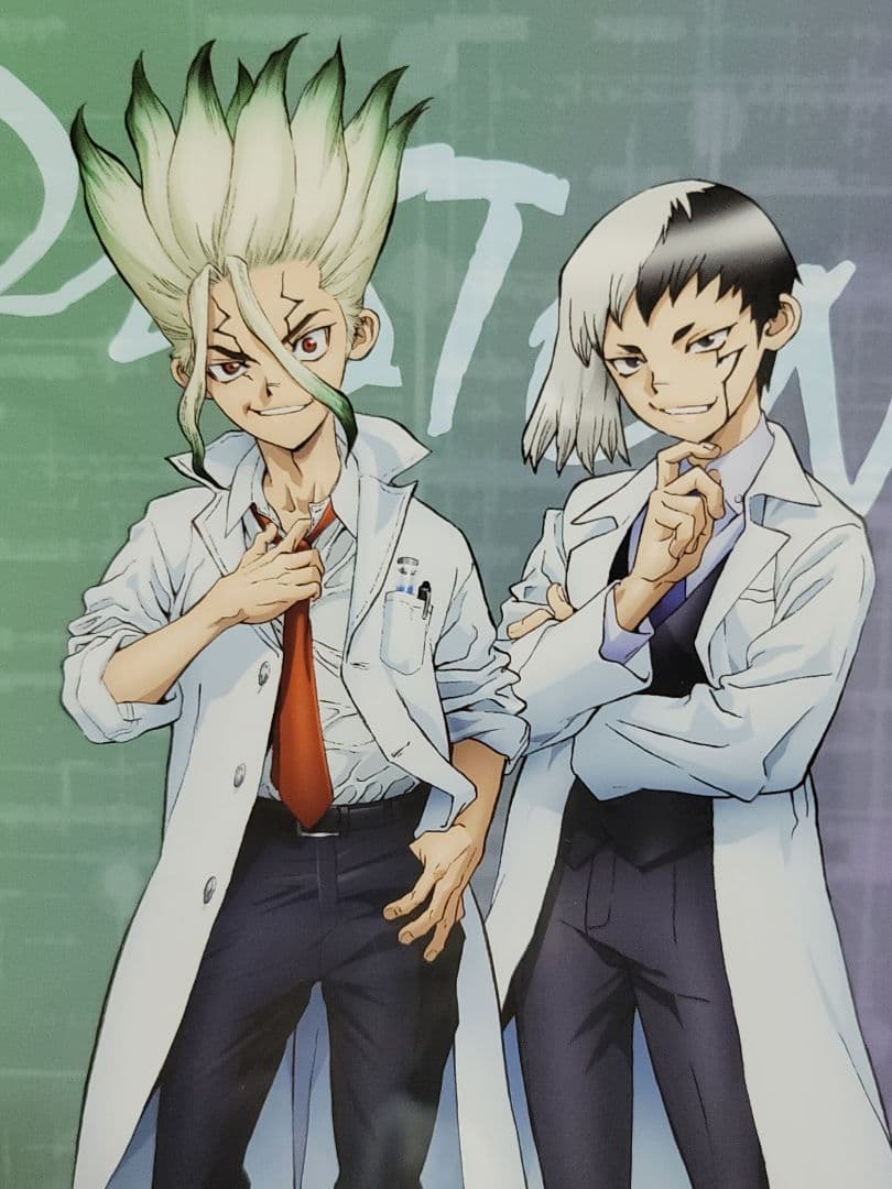 Dr.STONE ジャンプフェスタ2022 あさぎりゲン&石神千空【白衣ver】